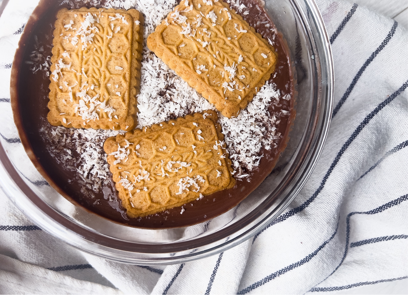 Čokoládový termix so sušienkami